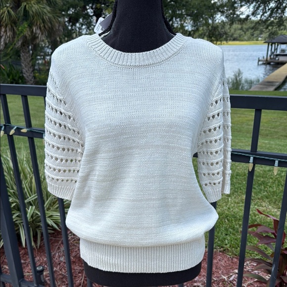 Sanctuary Elegant Stitch Mix Women's Sweater - Picture 1 of 5